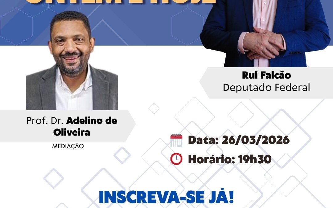 Palestra A DEFESA DA DEMOCRACIA: ONTEM E HOJE
